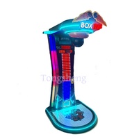 Sac de frappe de paiement par carte d'arcade à pièces coup de pied correspondant formation à la vente prix de la machine de jeu de boxe électronique