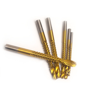 Yunbei Yb Spiral Drill Bits 3-8mm Alloy Round Shank For Woodworking <b>Masonry</b> Cutting Tools - Product Image 4