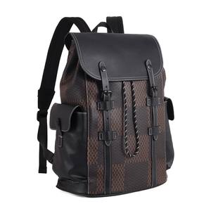Nouveau Sac à Dos Tendance pour Homme, Léger, Vintage, Décontracté, Grande Capacité, en PU Premium, Imperméable, pour Ordinateur Portable et Voyages d'Affaires - Product Image 6