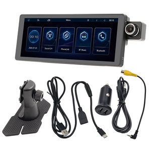 צג רכב נייד אלחוטי בגודל 11.26 אינץ' עם CarPlay ו-Android, מקליט וידאו 4K, רדיו לרכב, תומך במצלמת רוורס לרכב ומשאית - Product Image 4