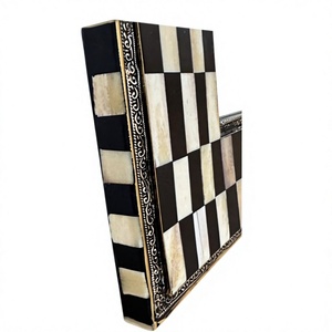 Espejo Decorativo de Pared con Incrustaciones, Espejo de Madera Hecho a Mano, Accesorios Decorativos para el Hogar, Venta al por Mayor - Product Image 1