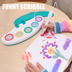 新款魔术光笔套装电动七彩水彩发光儿童绘画涂鸦艺术笔儿童绘画玩具 - Product Image 6