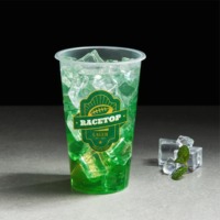Vasos de Plástico Transparente Desechables Personalizados con Tapas, Recipientes para Bebidas, Juego de Vasos Pequeños Elegantes para Jugo