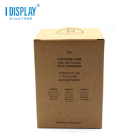 Boîte d'emballage électronique en papier kraft en carton personnalisé boîte cadeau pliable avec poignée