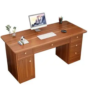 实木桌面电脑桌学习一桌办公室通用