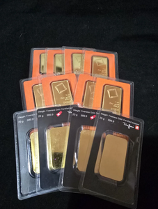 Tarjeta de Ensayo de Plástico para <span class=keywords><strong>Oro</strong></span> Valcambi de <span class=keywords><strong>1</strong></span> Gramo, Embalaje de Seguridad Redondo en Blister - Product Image 3