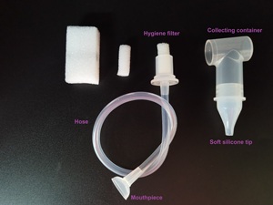 คู่มือเครื่องช่วยหายใจเด็ก-มีประสิทธิภาพต่อความแออัดของจมูกของทารกตั้งแต่0เดือนโปร่งใส - Product Image 6