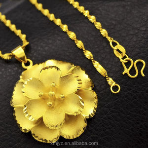 Женское золотое ожерелье с золотым покрытием - Product Image 3