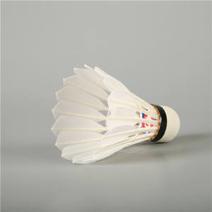 Lingmei Bulu Angsa Antar-jemput Badminton Shuttlecock Lapisan A + Harga Murah - Product Image 5