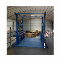 1000kg-5000kg Entrepôt Industriel Ascenseur Rail De Guidage Hydraulique Ascenseur De Marchandises Ascenseur De Fret Ascenseur Cargo Ascenseur