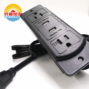 Ổ Cắm Đồ Nội Thất Tích Hợp Của Mỹ Được ETL Phê Duyệt Với Ổ Cắm Sạc Tốc Độ Cao Nhận Dạng Thông Minh USB - Product Image 3