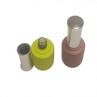 Vente en gros de flacons de vernis à ongles en verre carré Shihai avec bouchon en PP/verre/nylon pour salon de manucure, emballage de beauté