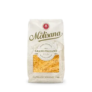 Pasta Molisana de Trigo Duro Sin Refinar, Tipo Angel Hair, Fragmentada, 500g, Paquete de 24 Unidades - Product Image 1