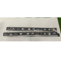 Emblème de coffre Land Cruiser, logo LAND CRUISER, autocollant en lettres 3D noir argenté, décoration extérieure en ABS chromé, emblème de carrosserie