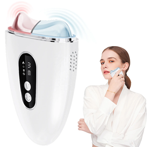 Mini <span class=keywords><strong>appareil</strong></span> de beauté multifonction <span class=keywords><strong>anti</strong></span>-<span class=keywords><strong>rides</strong></span> chaud et froid, masseur facial en forme de V, lifting du <span class=keywords><strong>visage</strong></span> USB, resserrement de la peau des yeux - Product Image 6