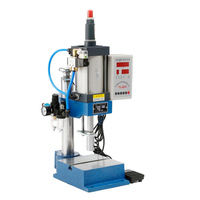 Petite presse pneumatique à poinçonnage unique avec contrôleur et presse à estamper à double bouton