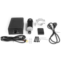 Kit de moteur de broche CNC 500W avec pince et support |   Broche de fraisage haute vitesse pour le travail du bois, la gravure, les routeurs et les tours