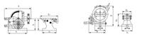 Tête de division semi-universelle série BS-0 pour outils d'accessoires de fraiseuse cnc
