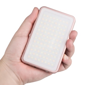 LED96 <span class=keywords><strong>Super</strong></span> Slim pequeño Mini portátil de Metal Panel LED Vídeo fotográfico EN DIRECTO belleza retrato boda luz regulable 3000 K- 5600K - Product Image 4