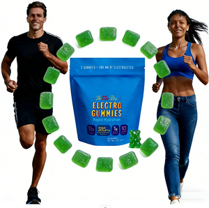 เยลลี่บลูราสเบอร์รี่สำหรับผู้ใหญ่ผสมครีเอทีนเพื่อพลังงานและความชุ่มชื้น - สูตรเพิ่มความทนทานของกล้ามเนื้อ ส่วนผสมที่สะอาด - Product Image 4