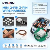 Arnés de cableado mini de 2 y 3 pines con paso PH2.0 XH2.54 para juguetes y electrodomésticos