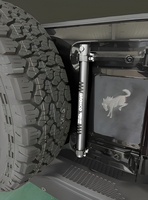 Support de fixation de drapeau professionnel double usage pour hayon, ouvre-bouteille, en alliage d'aluminium, non destructif, pour Ford Bronco 2021+