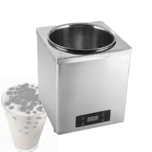 3L/7L Tapioca Pearl Warmer Machine Boba Insulation Pot for Milk Tea Shop Stainless Steel Food Warmer Pearl Cooker