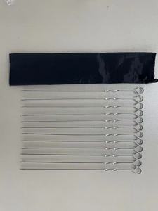 430 Thép Không Gỉ Hàn Quốc Phong Cách Xiên 6Pcs BBQ Kim Loại Xiên Cho Rau Tôm Gà Thịt Bò Thịt Lợn - Product Image 3