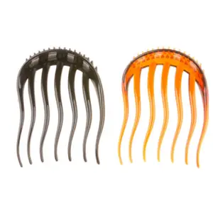 Best Selling New Products Plastics 60*80MM Fluffy Hair Bunches Thick Ponytail Comb Massage Comb