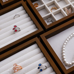 Nouveauté : Boîte de rangement et de présentation de bijoux grande capacité pour bracelets, joncs et colliers - Product Image 3