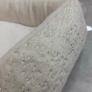 Etrip Pet Wholesale Rechthoekig Op Maat Gemaakt Luxe Ultra Zachte Pluche Hondendeken Wasbaar Comfortabel Wit Huisdierenbed voor Katten en Honden - Product Image 6