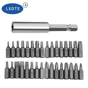 LXD – Kit de 33 embouts magnétiques CRV pour tournevis, avec support magnétique - Product Image 1