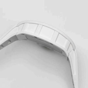 นาฬิกาเซรามิกหรูหรา ระบบอัตโนมัติ พร้อมกลไกตูร์บิญองแบบโปร่งใส หน้าปัดคริสตัลแซฟไฟร์ สายยาง รุ่นลิมิเต็ดอิดิชั่น - Product Image 3