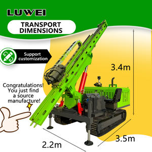 Máquina <span class=keywords><strong>de</strong></span> conducció<span class=keywords><strong>n</strong></span> <span class=keywords><strong>de</strong></span> pila solar hidráulica <span class=keywords><strong>de</strong></span> 85KW <span class=keywords><strong>de</strong></span> alta calidad con pistas <span class=keywords><strong>de</strong></span> acero Controlador <span class=keywords><strong>de</strong></span> poste multiángulo para proyectos <span class=keywords><strong>de</strong></span> montaje fotovoltaico - Product Image 3