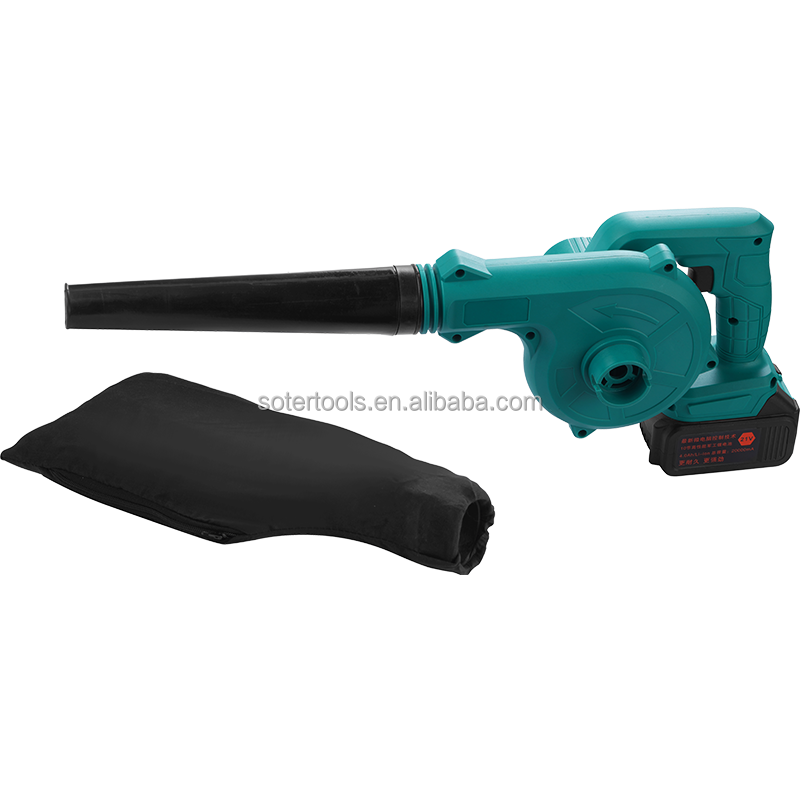 2-in-1 20V Garden Tool Cordless Lithium Battery Leaf Blower & Vacuum