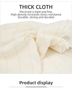 Tela <span class=keywords><strong>Monje</strong></span> de 4M de Ancho en Stock para Tufting, Tela para Base de Alfombras para Pistola de Tufting - Product Image 4