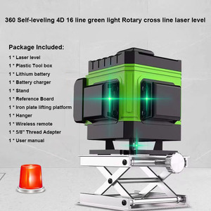 <span class=keywords><strong>Nivel</strong></span> de láser Rayo Verde cruz láser 16 líneas autonivelante <span class=keywords><strong>4d</strong></span> construcción rotativa automática <span class=keywords><strong>nivel</strong></span> láser <span class=keywords><strong>nivel</strong></span> 360 grados máquina herramienta - Product Image 5