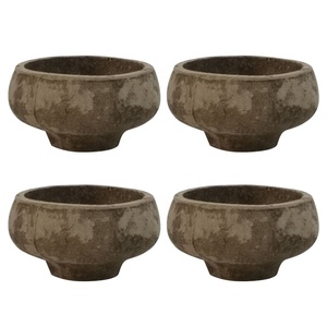 <span class=keywords><strong>Pot</strong></span> en pulpe <span class=keywords><strong>de</strong></span> <span class=keywords><strong>fleur</strong></span> en papier imprimé personnalisé entièrement compostable avec fond fermé - Product Image 4