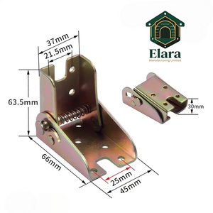 Charnière auto-bloquante réglable utilisée pour les pieds de table pliants, support de pied de table pliable - Product Image 1