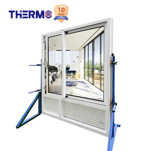 Fenêtre coulissante en aluminium d'impact de preuve d'ouragan de NOA/FPA Miami Dade avec le climatiseur de PTAC pour l'hôtel - Product Image 2
