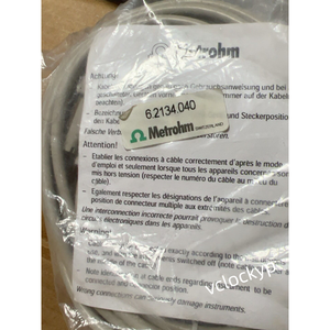 1 pieza de cable Metrohm 62134040 6.2134.040 Nuevo - Product Image 1