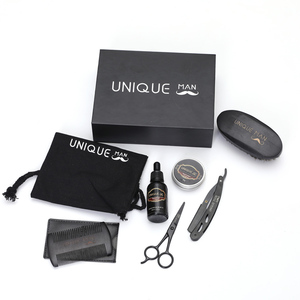 <span class=keywords><strong>Kit</strong></span> de cuidado de <span class=keywords><strong>barba</strong></span> de resina OEM personalizado de marca FQ, <span class=keywords><strong>kit</strong></span> de cuidado de <span class=keywords><strong>barba</strong></span> de madera negra para hombres - Product Image 5
