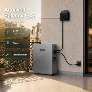 Sistema de Almacenamiento de Energía Solar para Balcón de 5.12kWh, Batería Inteligente Dyness Aquavolt AI, Diseño Enchufable con Entrada de CA de 2.5kW para Uso en Apartamentos - Product Image 3