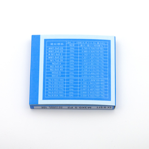 Maschi per Viti <span class=keywords><strong>a</strong></span> Spirale HSSE-SFT di Alta Qualità Zii, Maschi <span class=keywords><strong>a</strong></span> Scanalatura Dritta con Rivestimento in Titanio, Materiale in Acciaio HSS dalla Cina - Product Image 6