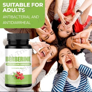 Suplementos de Berberina de Marca Privada OEM, Berberina <span class=keywords><strong>Hcl</strong></span> 98%, Cápsulas de Berberina - Product Image 3