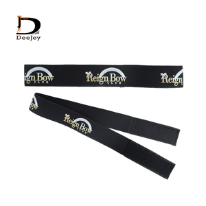 Fascia elastica per capelli in pizzo con fascia frontale regolabile regolabile con Logo All Over personalizzato per parrucca - Product Image 2