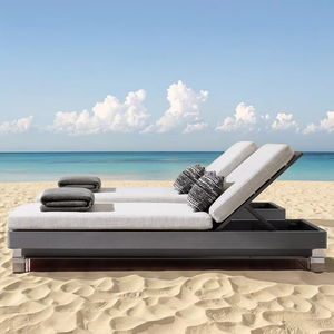 Sedia a sdraio da piscina <span class=keywords><strong>in</strong></span> resina di <span class=keywords><strong>polipropilene</strong></span> lettini da sole produttori di sedie a sdraio pieghevole <span class=keywords><strong>in</strong></span> alluminio con tettoia parasole - Product Image 2