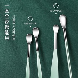 Juego de seis piezas de limpiadores de oídos al por mayor de fábrica, herramientas de limpieza de oídos, juego de limpiadores de oídos de acero inoxidable, raspador de oídos clásico - Product Image 1