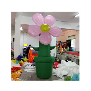 Alice Wonderland parco a tema vivido personalizzato fiori gonfiabili In grappoli modello di idee Decorative per feste In vendita