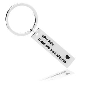 Bijoux pour la fête des pères, <span class=keywords><strong>porte</strong></span>-clés en acier inoxydable pour <span class=keywords><strong>papa</strong></span>, <span class=keywords><strong>porte</strong></span>-clés de voiture personnalisé pour <span class=keywords><strong>papa</strong></span>, argent noir, <span class=keywords><strong>porte</strong></span>-clés « Je t'aime », vente en gros - Product Image 5